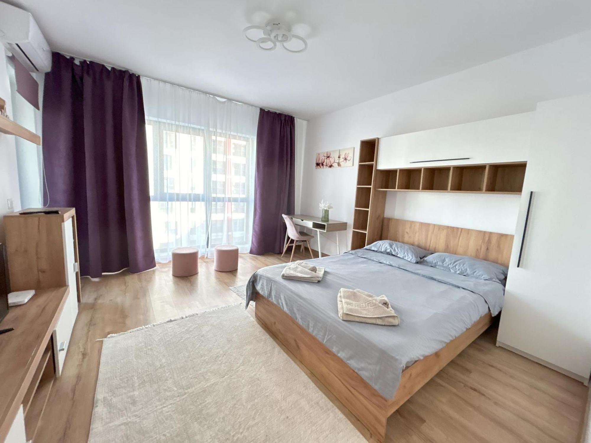 Apartmán Urban Retreat With Balcony At Exigent Plaza - 06 Bukurešť Exteriér fotografie